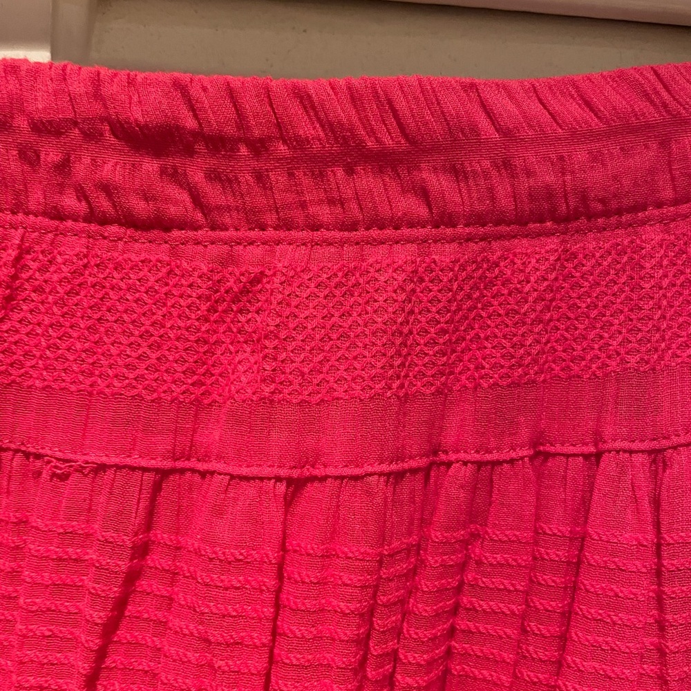 Max Studio elastic waste pull on peasant midi skirt - Picture 4 of 10